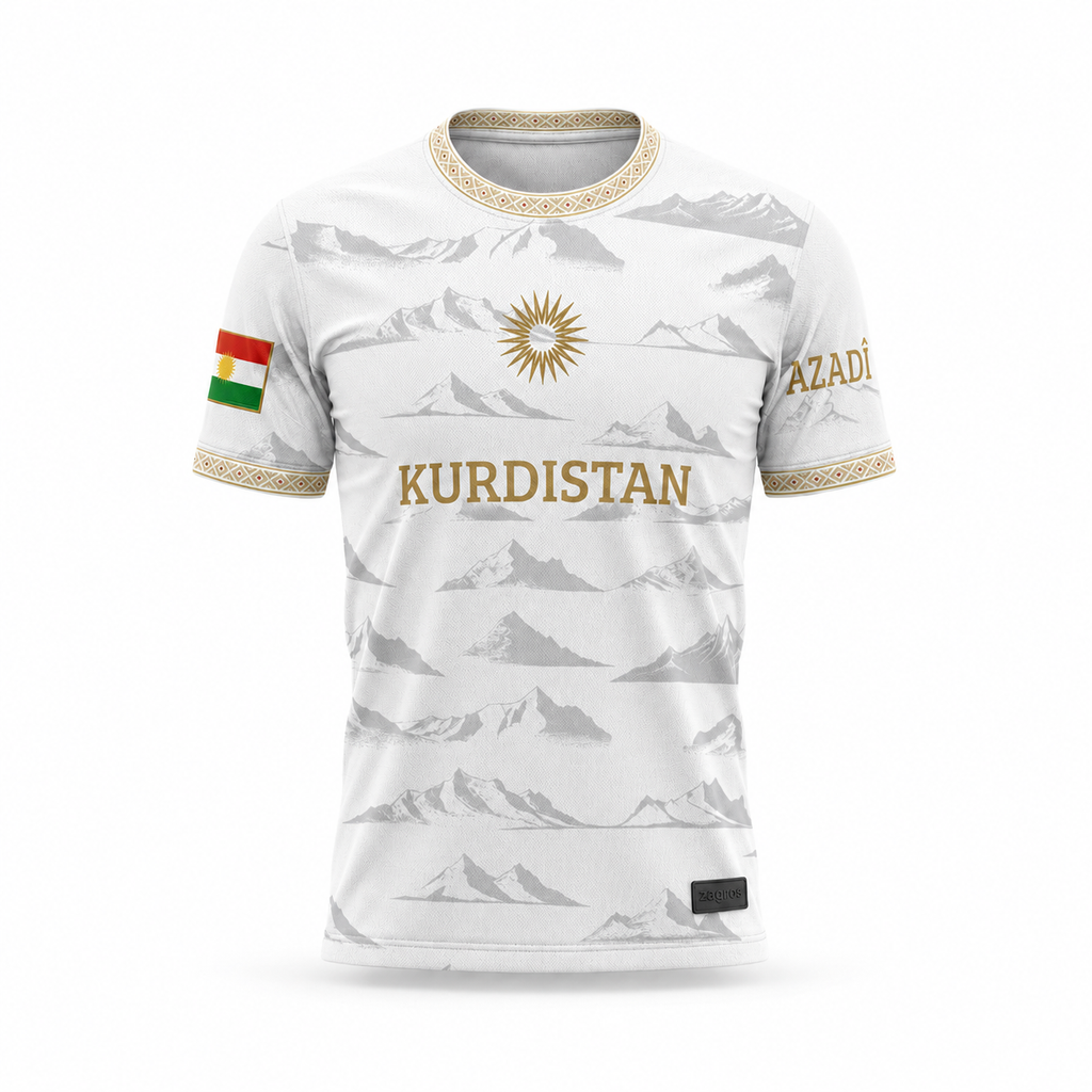 Kurdistan Jersey White
