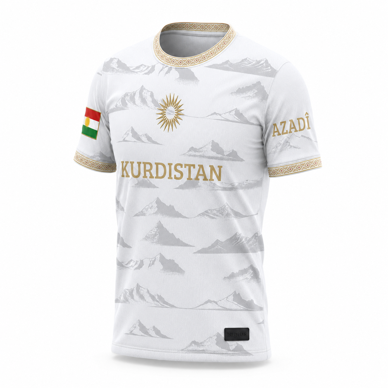 Kurdistan Jersey White