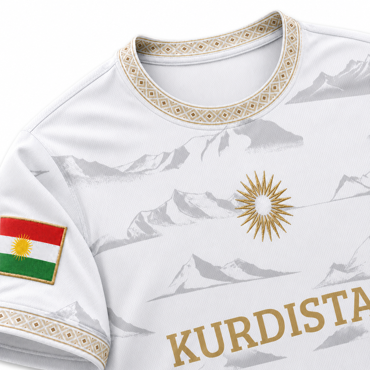Kurdistan Jersey White