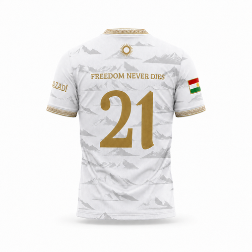 Kurdistan Jersey White