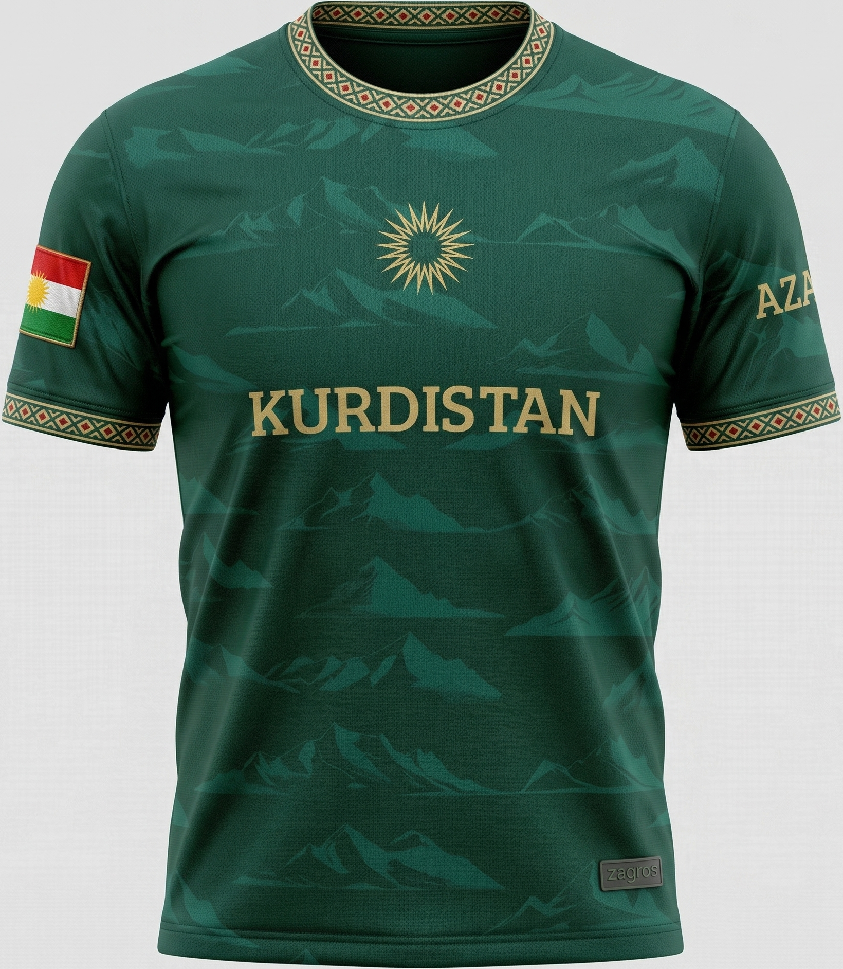 Zagros Kurdistan Jersey | Limited First Drop